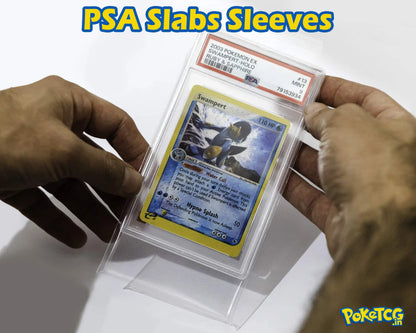 PSA Graded Card Sleeves – Ultra Protection for PSA Slabs (Set of 2 Sleeves)