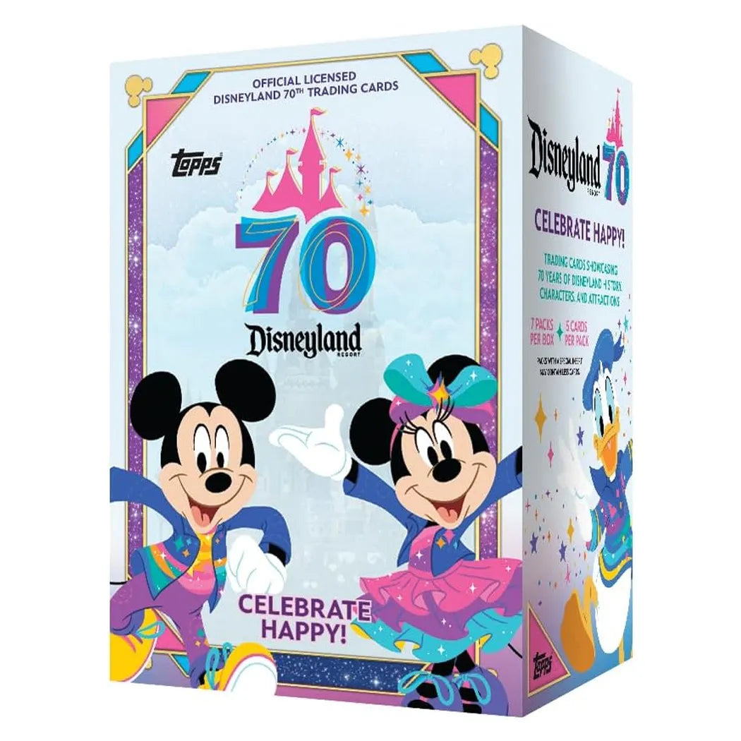 2025 Topps Disneyland 70th Anniversary Value Box – Factory Sealed Collector Edition