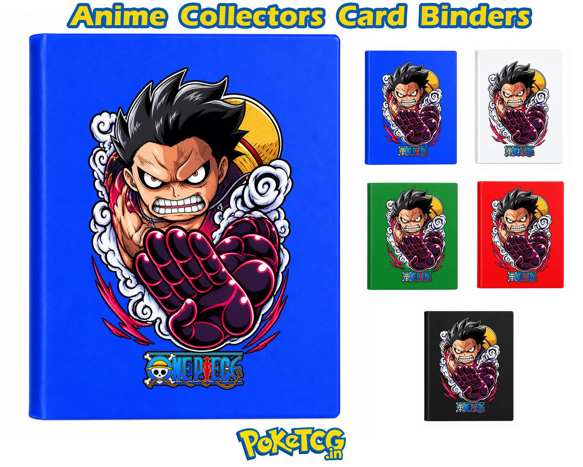 One Piece Monkey D. Luffy Anime Card Binder Straw Hat Pirates Edition