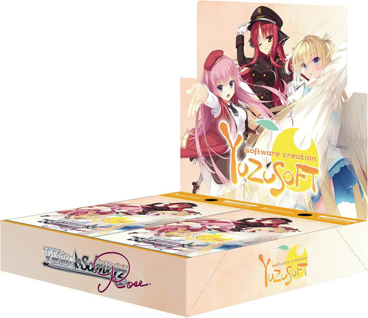 Weiss Schwarzrose Booster Pack Yuzu Soft Box