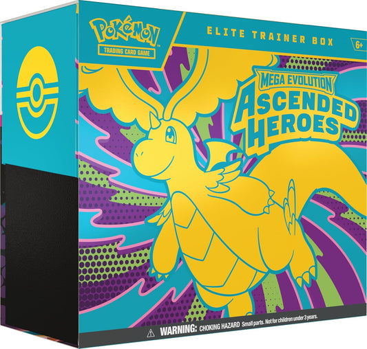 Pokémon TCG: Mega Evolution – Ascended Heroes Elite Trainer Box - PokéTCG