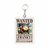 One Piece Wanted Poster Acrylic Keychain – Anime Pirate Bounty Keyring