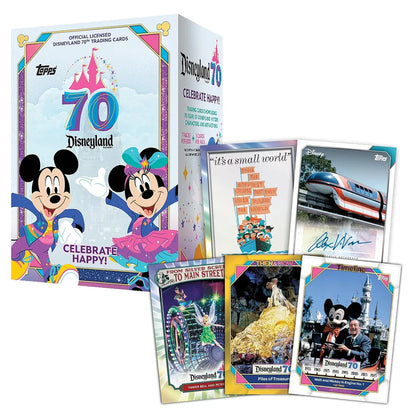 2025 Topps Disneyland 70th Anniversary Value Box – Factory Sealed Collector Edition