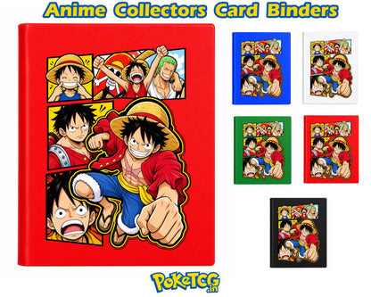 One Piece Monkey D. Luffy Anime Card Binder Straw Hat Pirates Edition