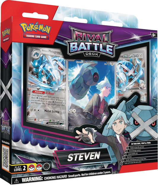 Pokemon TCG: Rival Battle Deck — Steven (60 Cards)