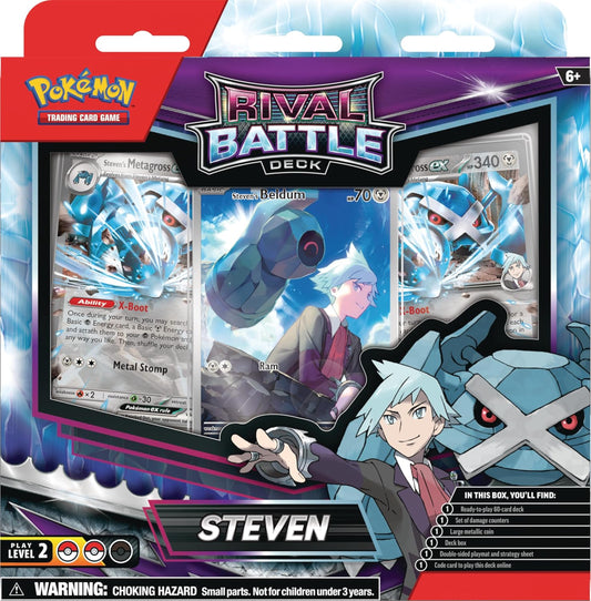Pokemon TCG: Rival Battle Deck — Steven (60 Cards)