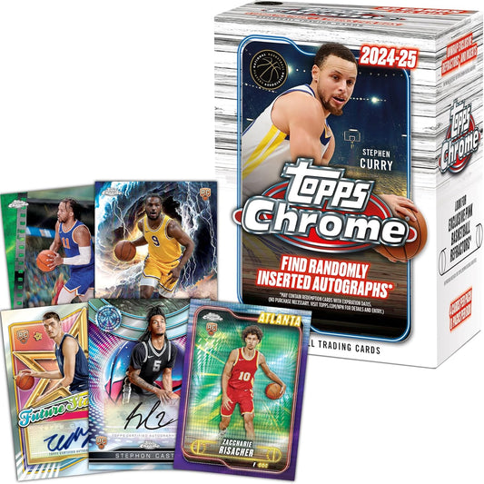 2024-25 Topps Chrome Basketball - Factory Sealed - Value Box