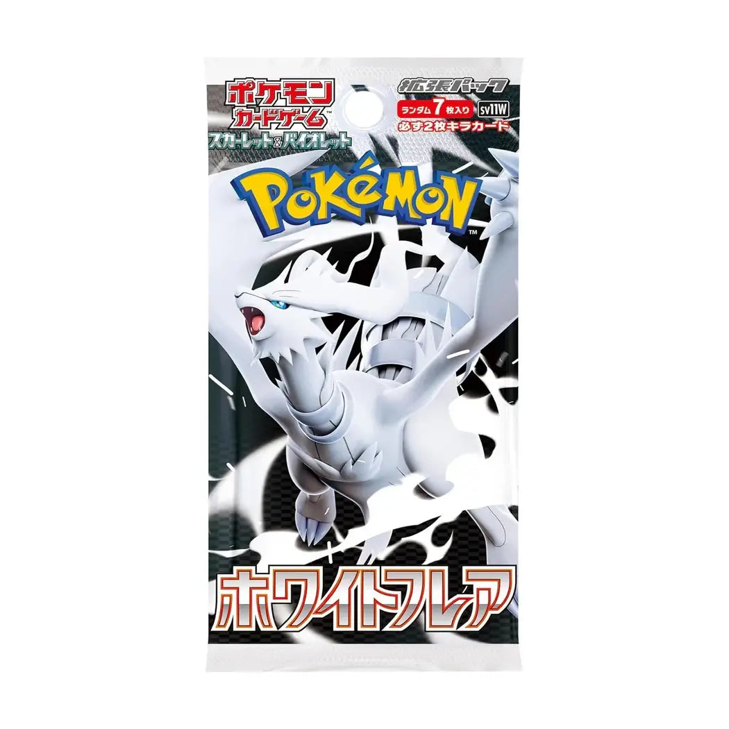 Pokemon Card Game Scarlet & Violet Expansion Pack, White Flare,1  pack (Japanese Version)