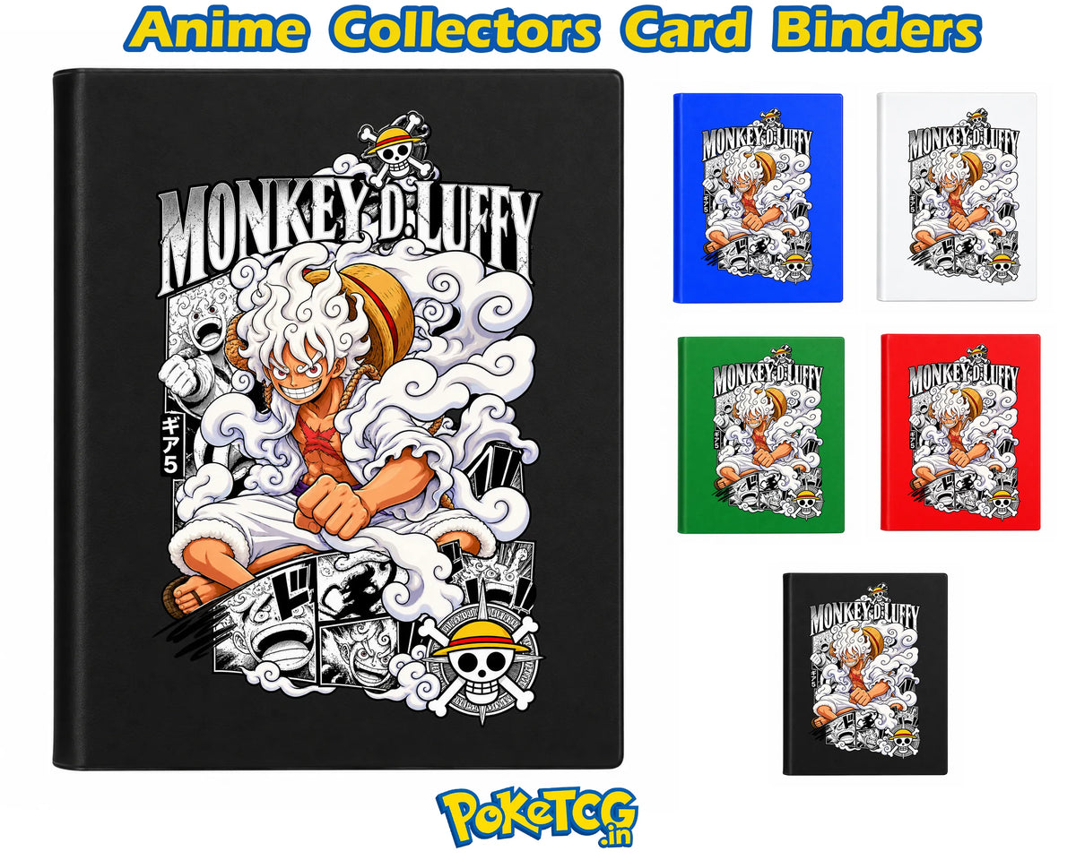 One Piece Monkey D. Luffy Anime Card Binder Straw Hat Pirates Edition