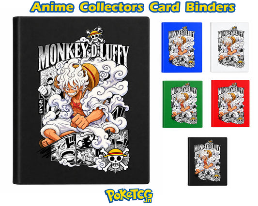 Zoro Anime Card Binder – 9-Pocket One Piece Trading Card Album for TCG Collectors