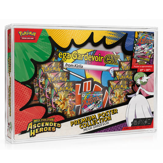 Acrylic Display Case for Pokémon Mega Gardevoir ex Premium Collection
