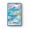 A PSA graded protective case containing a Pokémon trading card, shown against a plain white background. The case is blue with a clear front, and the top label shows PSA branding and card details.