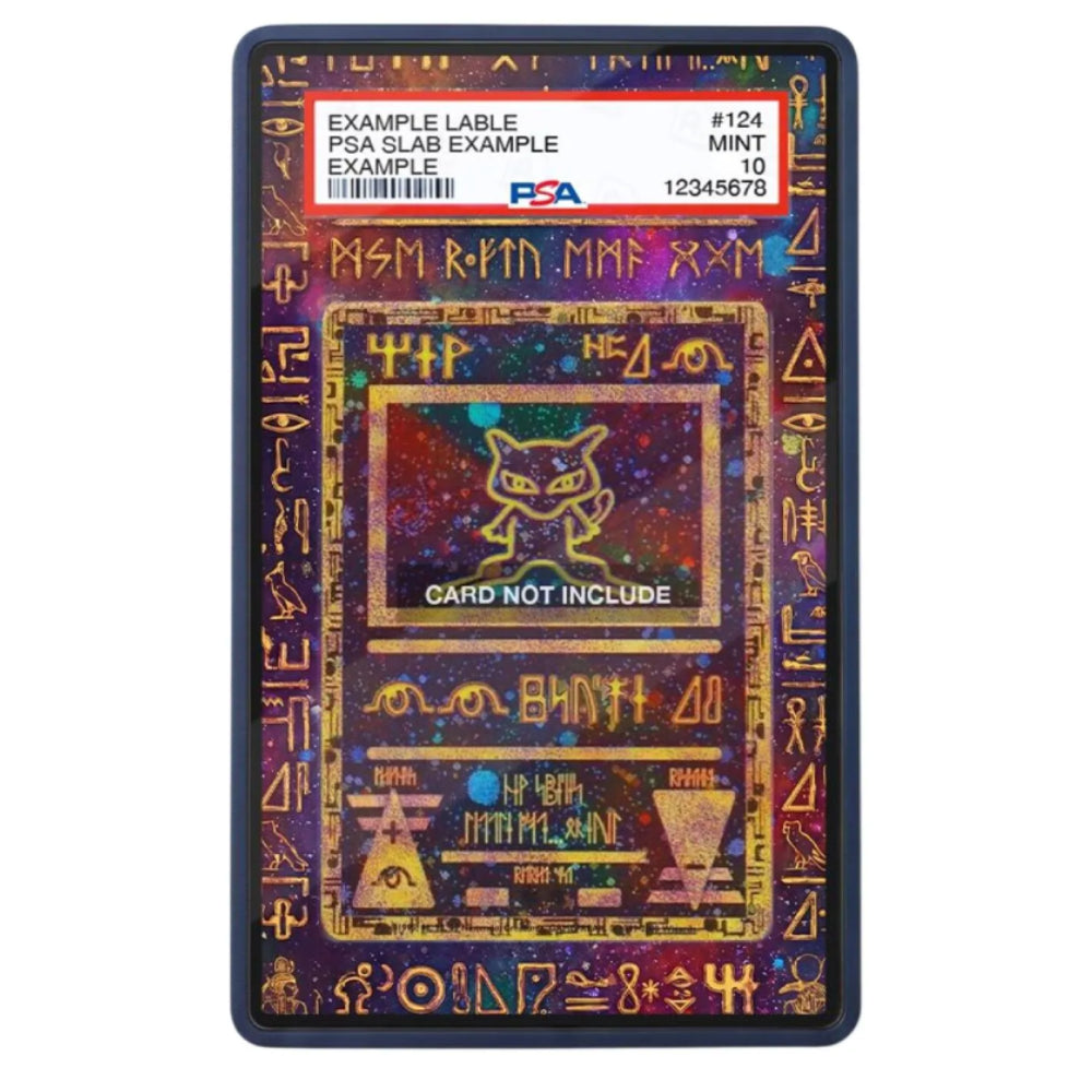 Ancient Mew Pokémon Extended Art Graded Display Case