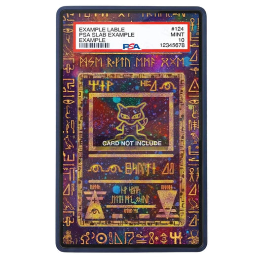Ancient Mew Pokémon Extended Art Graded Display Case