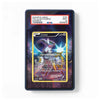 A PSA-graded holographic Pokémon TCG card slab containing an Arceus card, shown against a plain white background. The slab has a black border and a clear top label with PSA branding and grading details.