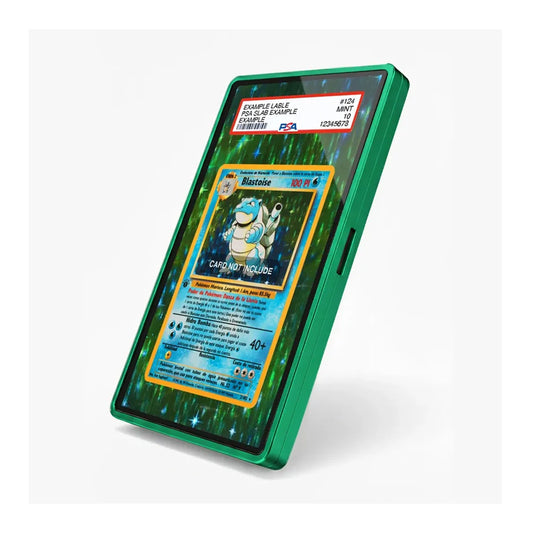A rectangular phone case with rounded corners featuring a detailed, colorful cartoon illustration of a Japanese street market scene. The design includes characters, lanterns, and storefronts, with a large blank white space in the center for a phone insert.