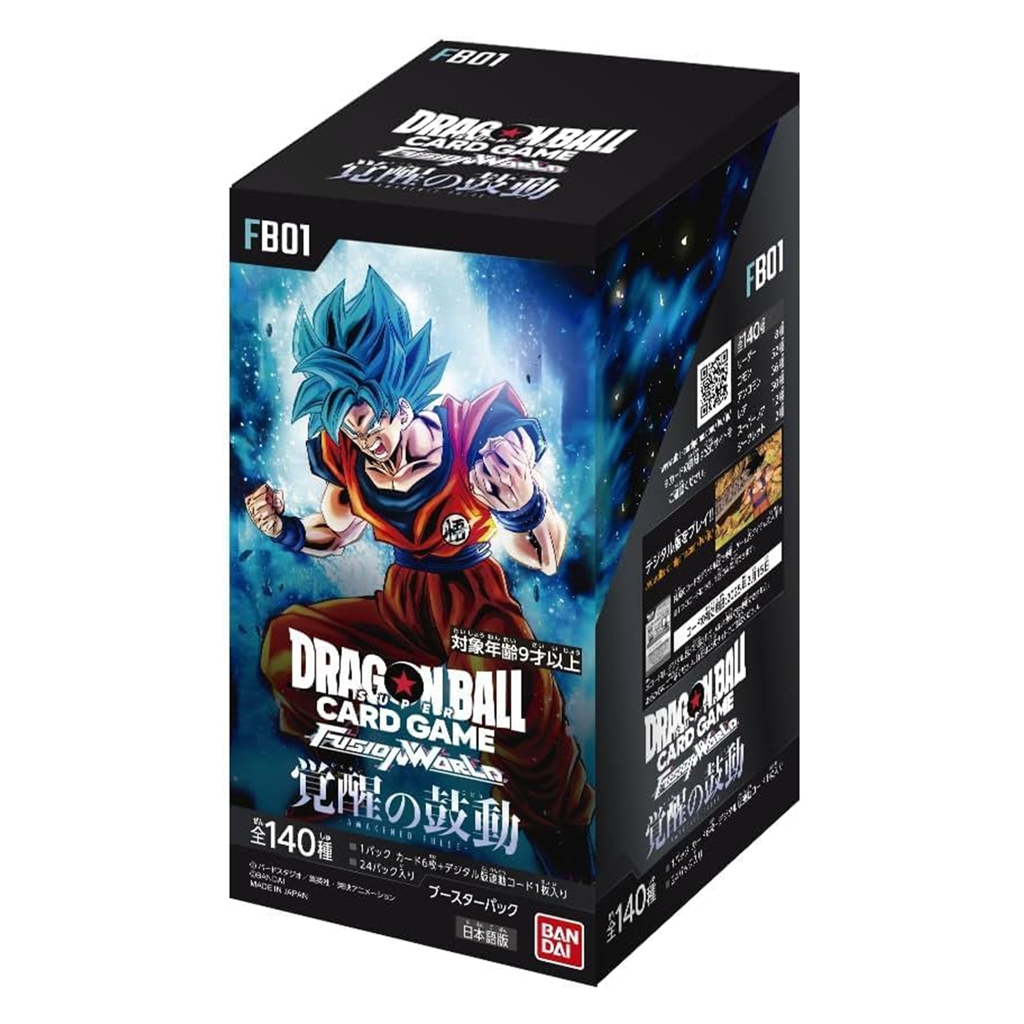 Generic Awakened Pulse 24 Pack Booster Box Japanese for DBS Fusion World CCG