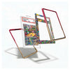 A set of colorful, patterned phone case frames and a clear protective case with a graded holographic Pokémon card insert, displayed on a clean white background.