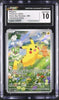 CGC 10 GEM MINT Pikachu 088 Scarlet & Violet Black Star Promo Holo