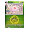 A Japanese Pokémon trading card featuring the character Mawful (マウルド), with a green and yellow design, 90 HP, and artwork of the pink creature among leaves.