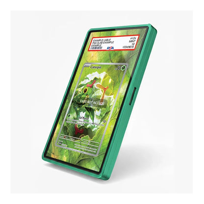 A rectangular phone case with rounded corners featuring a detailed, colorful cartoon illustration of a Japanese street market scene. The design includes characters, lanterns, and storefronts, with a large blank white space in the center for a phone insert.
