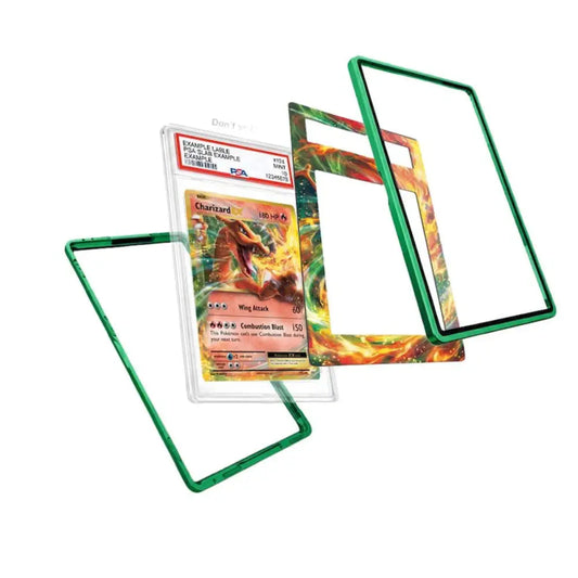 Charizard EX #12/108 XY Evolutions Extended Art Graded Display Case inner view