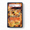 Pokémon trading card featuring Charizard with a PSA label on a white background
