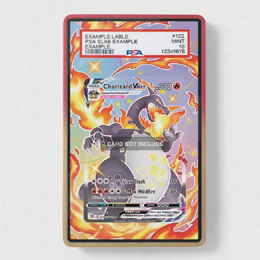 Charizard VMAX SV107/SV122 Extended Art Graded Display Case