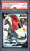A PSA graded Pokémon JPN SWSH Charizard V trading card, showing a shiny star V edition with a red PSA grading label at the top.