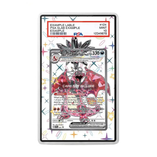 Charizard ex SVP 074 Pokémon TCG Extended Art Graded Display Case
