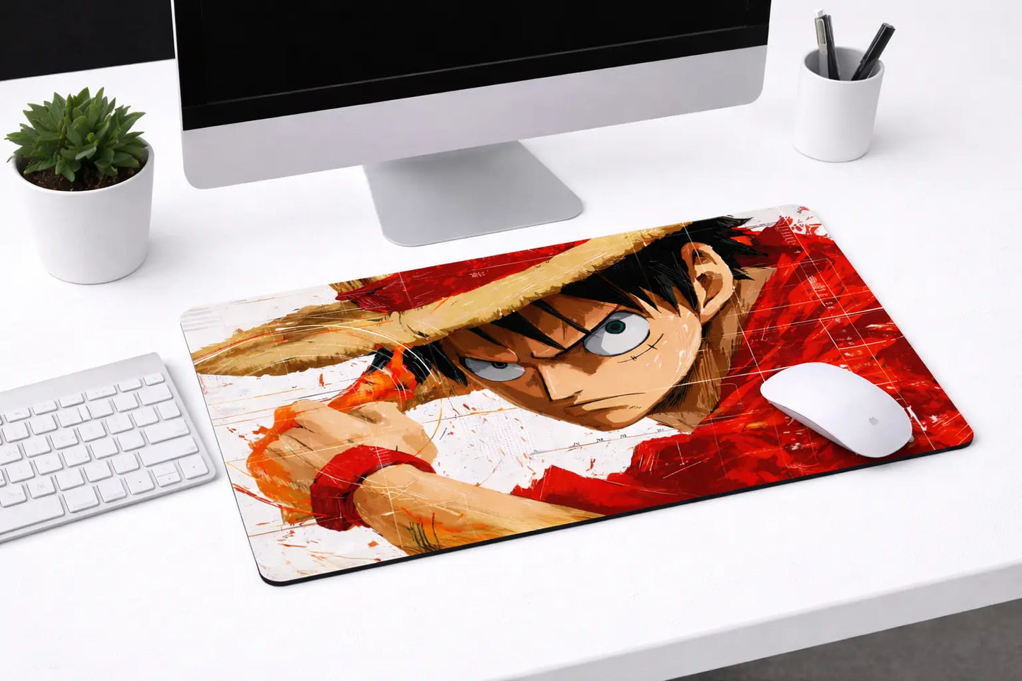 One Piece Mouse Pad – Manga Geek & Gaming Mouse Pad, PC Accessory, Gamer Setup, Designer Desk - Poketcg.in