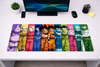 Dragon Ball Super Team Universe 7 XXL Gaming Mousepad – 24" x 12" Classic Anime Desk Mat- Poketcg.in