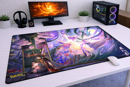 Genshin Impact "Scaramouche: The Wanderer" XXL Gaming Mousepad – 24" x 12" Aesthetic Desk Mat- Poketcg.in