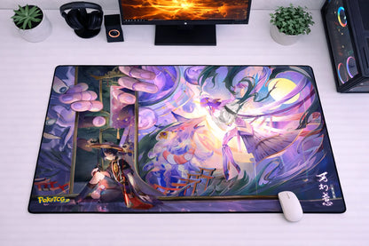 Genshin Impact "Scaramouche: The Wanderer" XXL Gaming Mousepad – 24" x 12" Aesthetic Desk Mat- Poketcg.in
