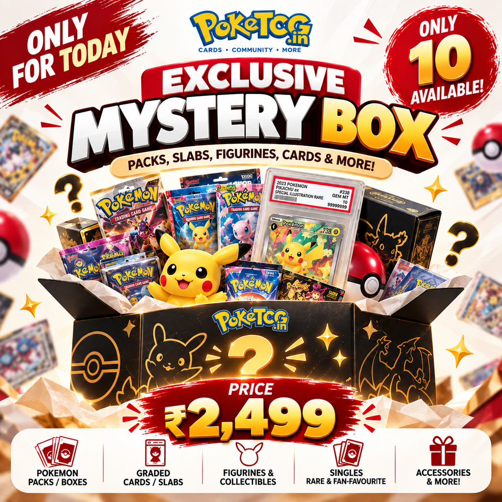 Pokémon Exclusive Mystery Box | Packs, Slabs, Figurines, Cards & Collectibles
