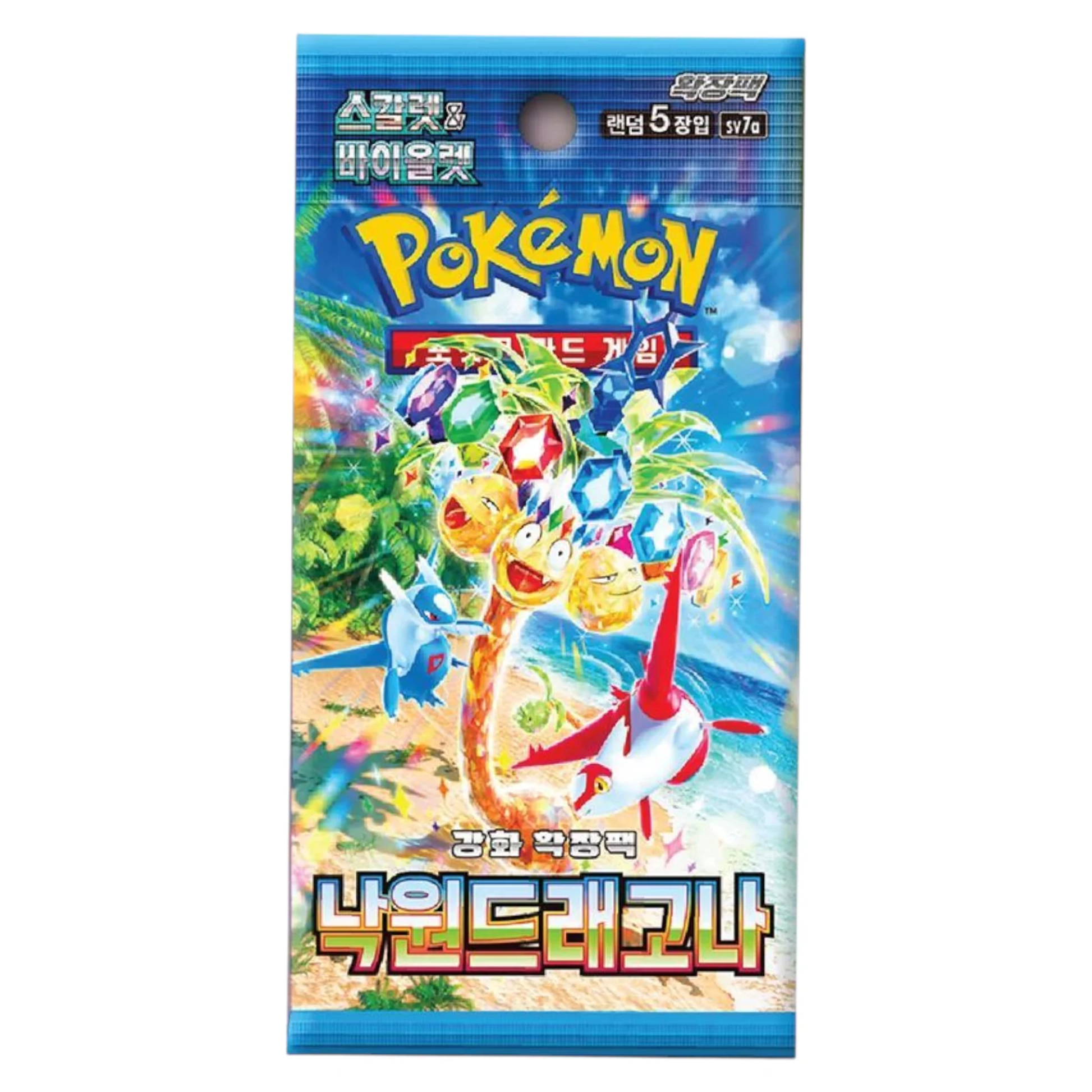 Pokémon TCG Paradise Dragona Booster Box Korean Version – Official Scarlet & Violet expansion sealed pack from Poketcg.in