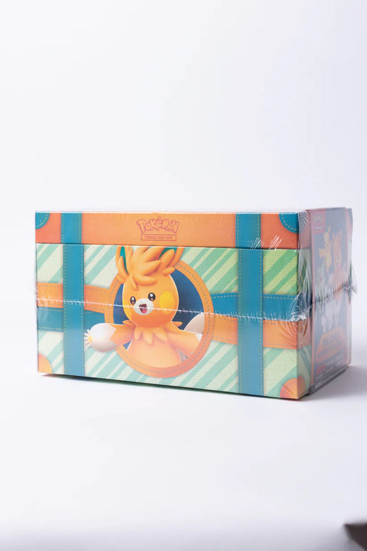 Pokemon TCG Adventure Chest in Paldea (7 Shiny Promo Cards and 6 Boosters)