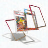 Pokémon trading card with protective cases on a white background