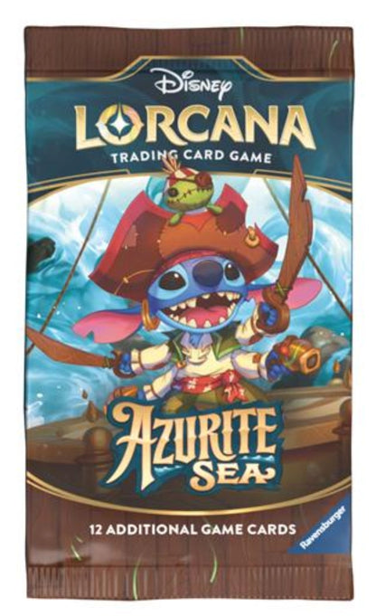 Disney Lorcana TCG Azurite Sea booster pack