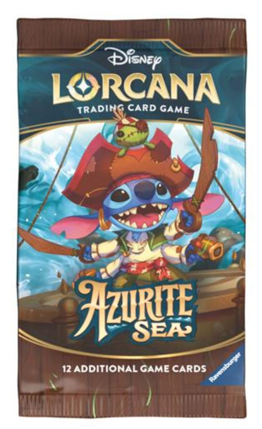 Disney Lorcana TCG Azurite Sea booster pack