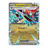 A Pokémon TCG collectible card featuring the ex-Evolution Dragonapult, with artwork of the red dragon and its blue energy effects, set against a plain white background.