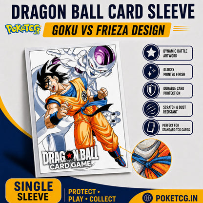 Dragon Ball Itajaga Vol. 2: 2-28 CR Son Goku vs. Frieza Sleeves - PokeTCG.in