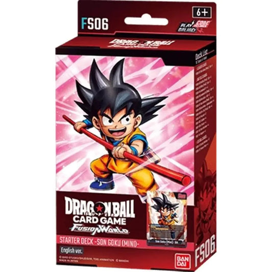 Dragon Ball Super Card Game - Fusion World Starter Deck FS06 - SON GOKU [Mini] (English Version)