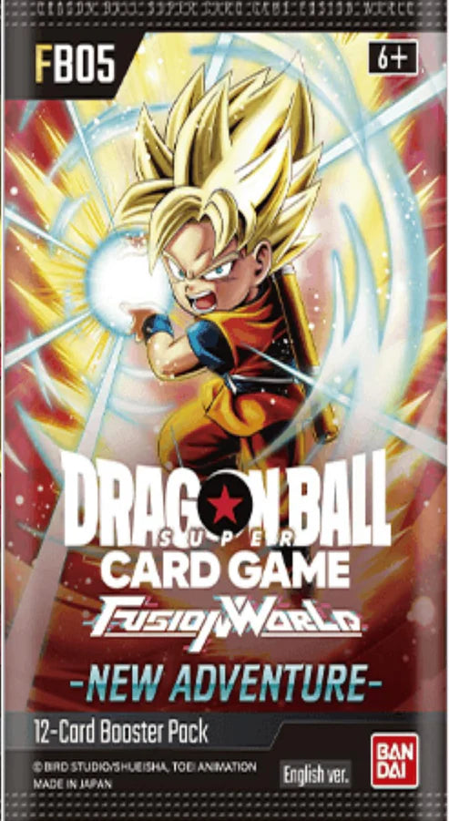Dragon Ball Super Fusion Fb 05 New Adventures Booster Pack (English Version) Poketcg.in
