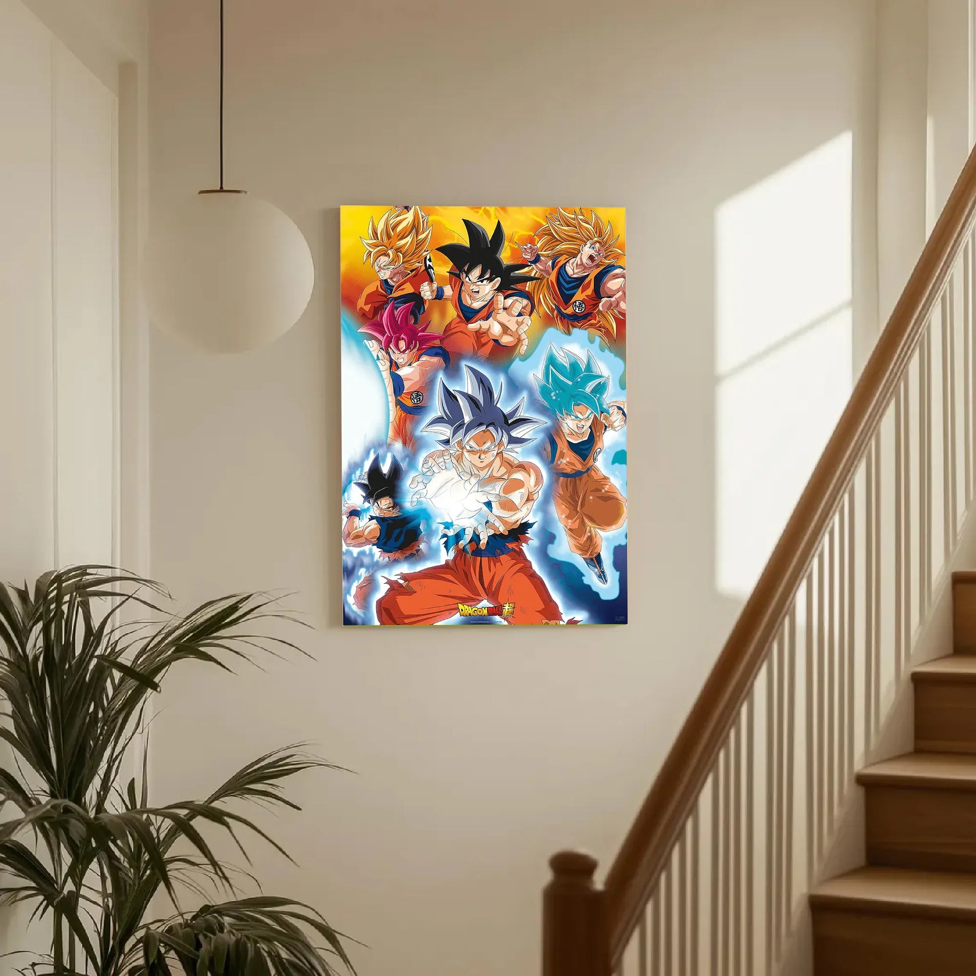 Dragon Ball Super Goku Transformations Poster Ultra Instinct Art - PokeTCG