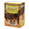 Dragon Shield Copper Matte Sleeves Standard Size "Single sleeve" - PokeTCG