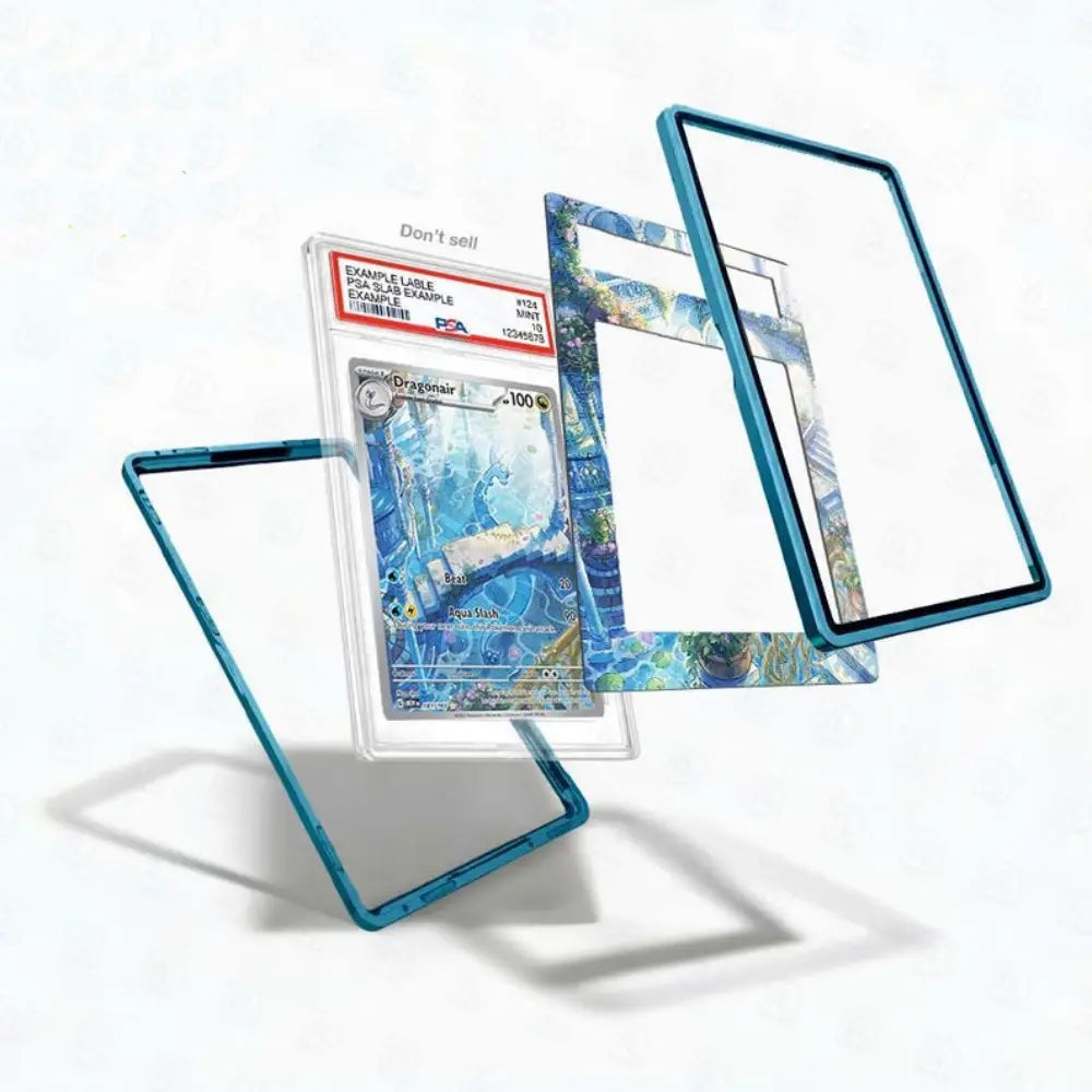 Dragonair 181/165 Pokémon Extended Art Graded Display Case inner view