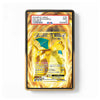 A PSA graded Pokémon TCG trading card in a clear display slab with a black border, featuring a yellow/gold dragon illustration and a PSA label at the top.