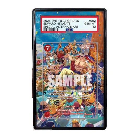 Edward Newgate ST15-002 One Piece Extended Art Graded Display Case