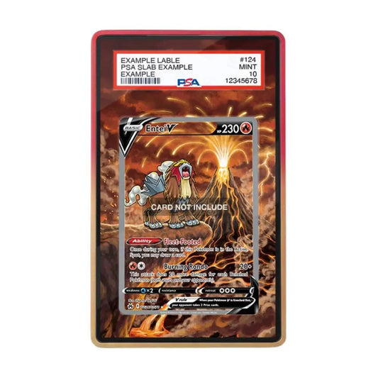 Entei V GG36/GG70 Pokémon Extended Art Graded Display Case